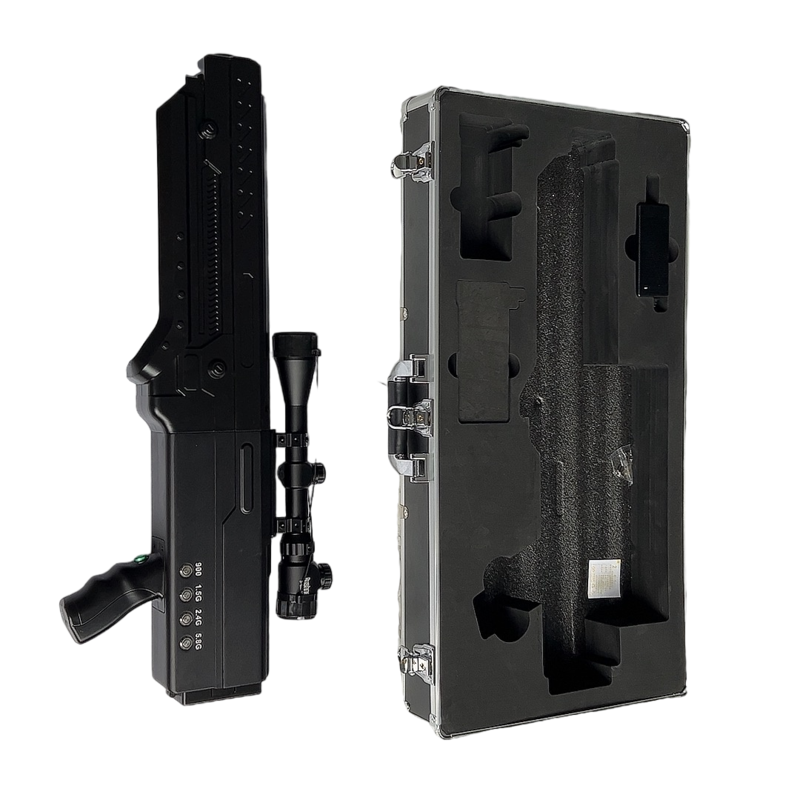  光村镇手持便携式枪型低空防御反制四通道A型