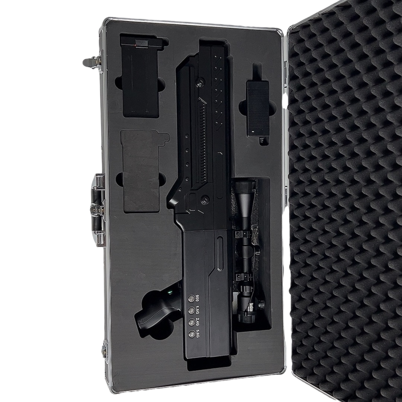  光村镇手持便携式枪型低空防御反制四通道B型