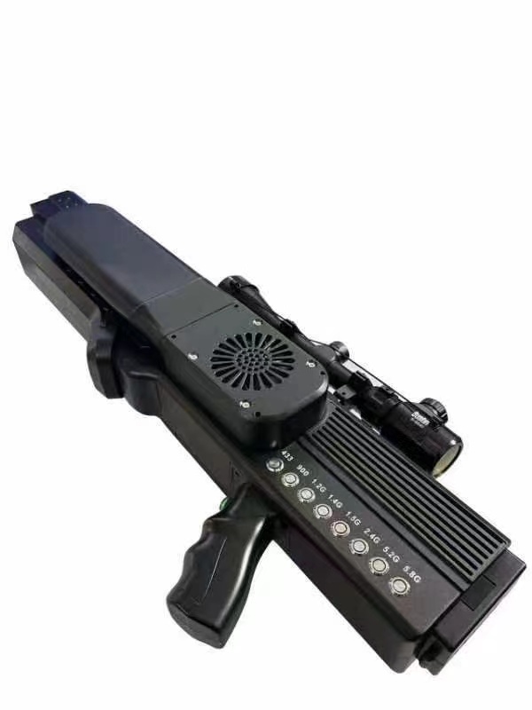  光村镇手持便携式枪型低空防御反制八通道